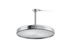 KOHLER K-13694-CP Traditional 12" Single-Function Rainhead, 2.5 Gpm - Polished Chrome