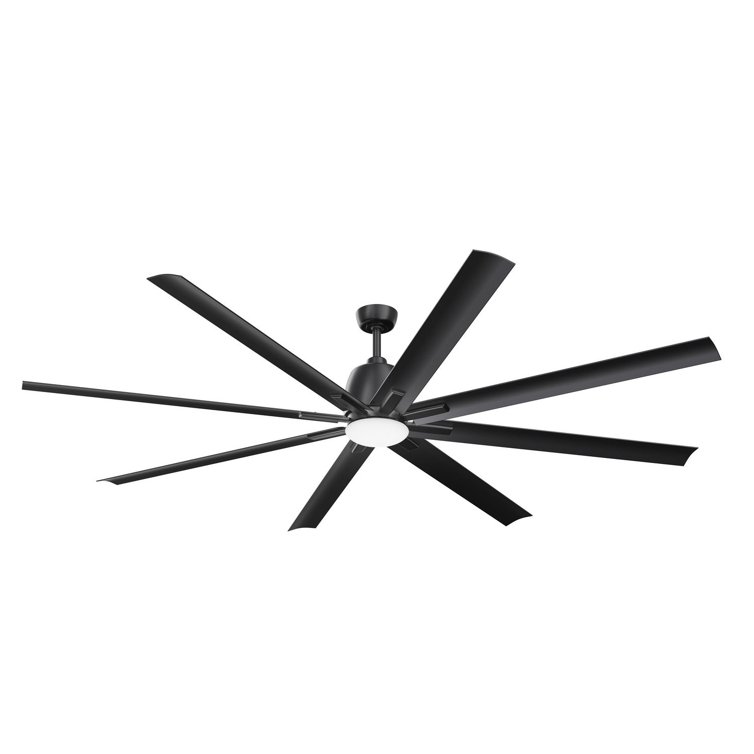 KICHLER 310285NI 84 Inch Breda 8 Blade Ceiling Fan In Brushed Nickel With Brushed Nickel Blades