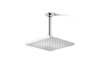 KOHLER K-13695-CP Contemporary Square 8" Single-Function Rainhead, 2.5 Gpm - Polished Chrome