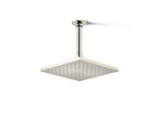 KOHLER K-13695-G-SN Contemporary Square 8" Single-Function Rainhead, 1.75 Gpm - Vibrant Polished Nickel