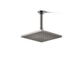 KOHLER K-13695-G-TT Contemporary Square 8" Single-Function Rainhead, 1.75 Gpm - Vibrant Titanium