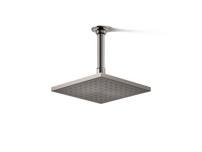 KOHLER K-13695-G-TT Contemporary Square 8" single-function rainhead, 1.75 gpm - Vibrant Titanium