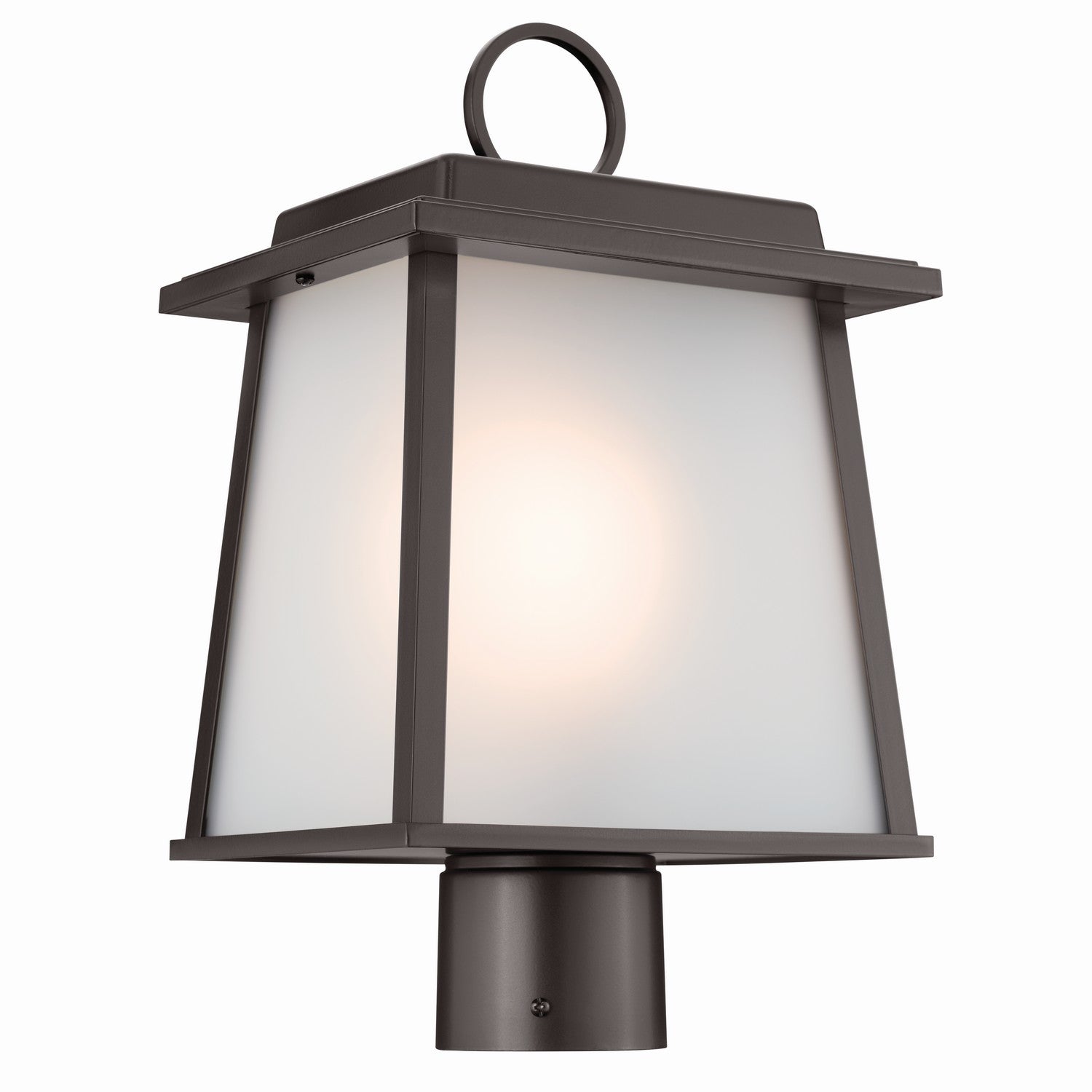 KICHLER 59107OZ Noward Outdoor Post Lantern - Olde Bronze