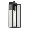 KICHLER 59113OZ Branner 24 Inch 1 Light Outdoor Wall Light With Clear Glass In Olde Bronze