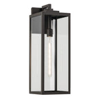 KICHLER 59113OZ Branner 24 Inch 1 Light Outdoor Wall Light With Clear Glass In Olde Bronze