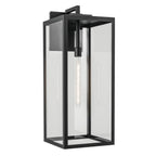 KICHLER 59114BKT Branner 30 Inch 1 Light Outdoor Wall Light With Clear Glass In Textured Black