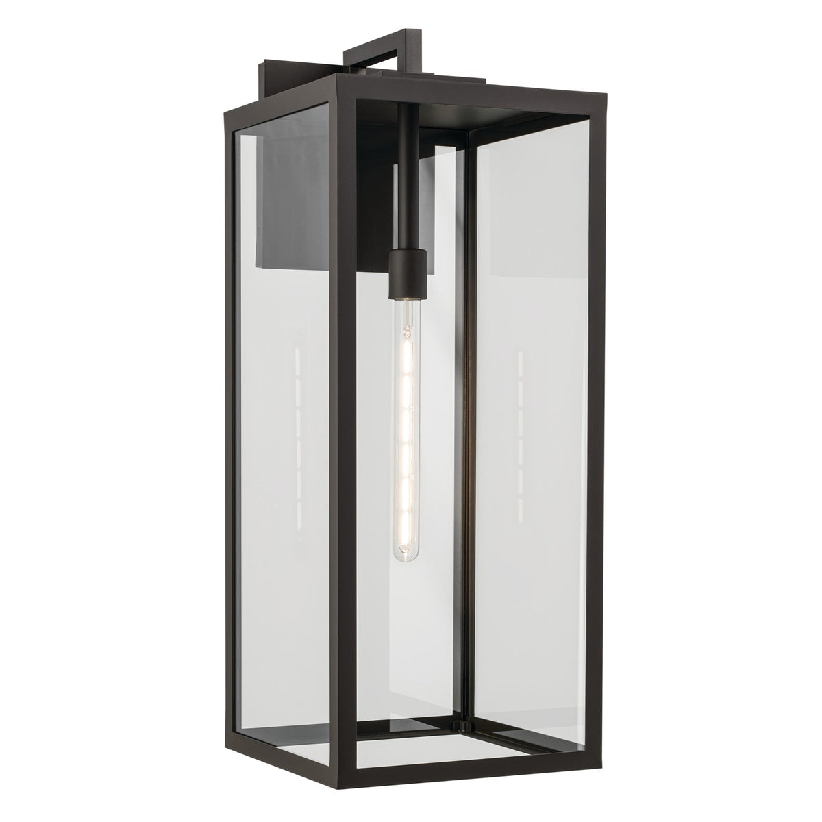 KICHLER 59114OZ Branner 30 Inch 1 Light Outdoor Wall Light With Clear Glass In Olde Bronze