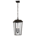 KICHLER 59122OZ Mathus 22 Inch 2 Light Outdoor Pendant With Clear Glass In Olde Bronze