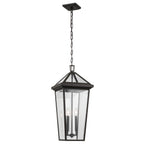 KICHLER 59130OZ Regence 26 Inch 2 Light Outdoor Pendant With Clear Glass In Olde Bronze