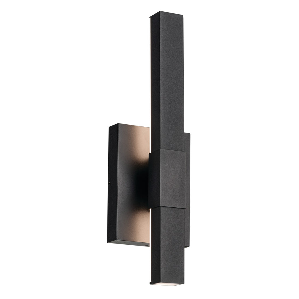 KICHLER 59143BKT Nocar 16 Inch Led Outdoor Wall Light In Textured Black