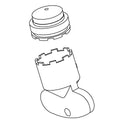 KOHLER Aerator Kit, Cache 0.5 Gpm, K-1369586