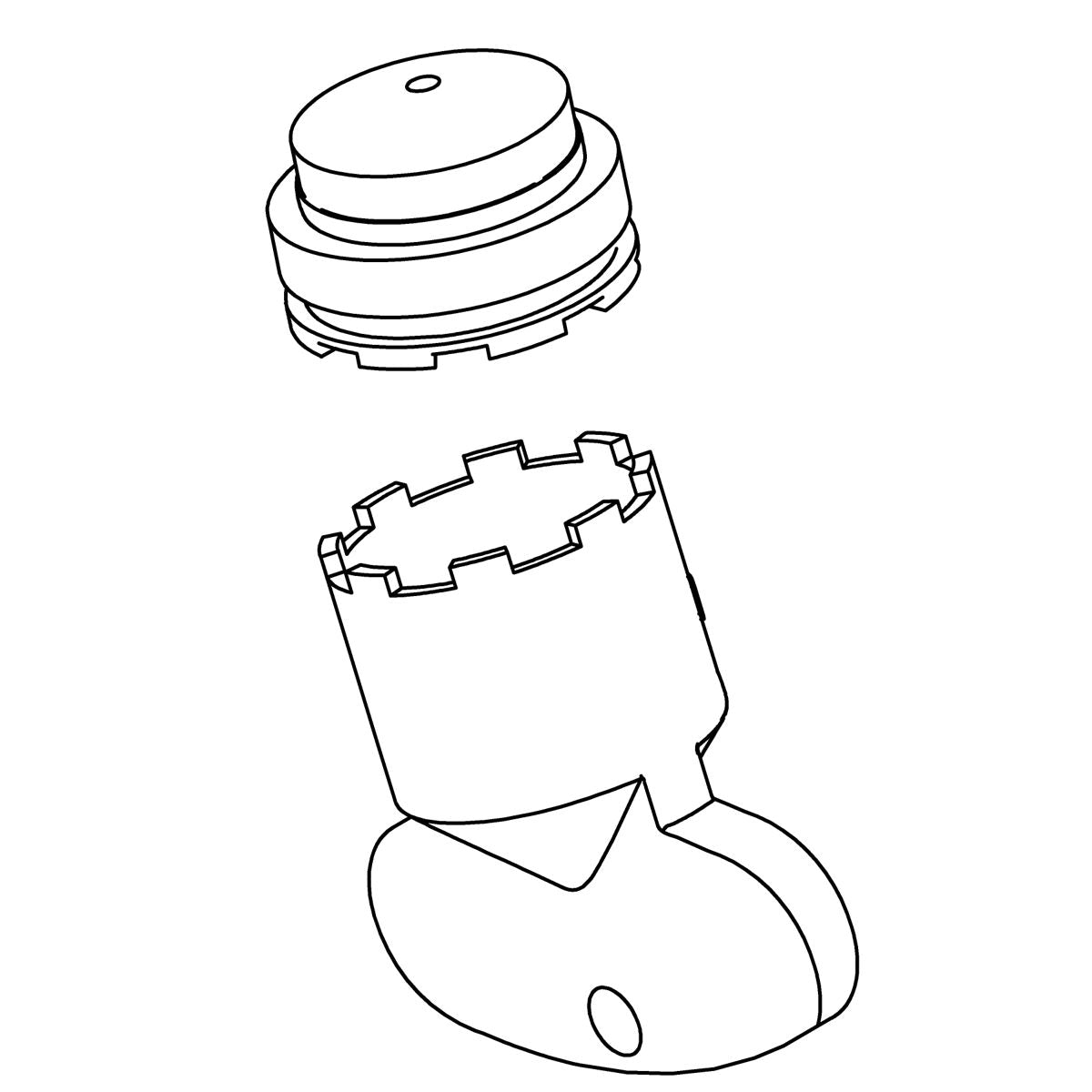 KOHLER Aerator Kit, Cache 0.5 Gpm, K-1369586