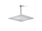 KOHLER K-13696-G-CP Contemporary Square 10" Single-Function Rainhead, 1.75 Gpm - Polished Chrome