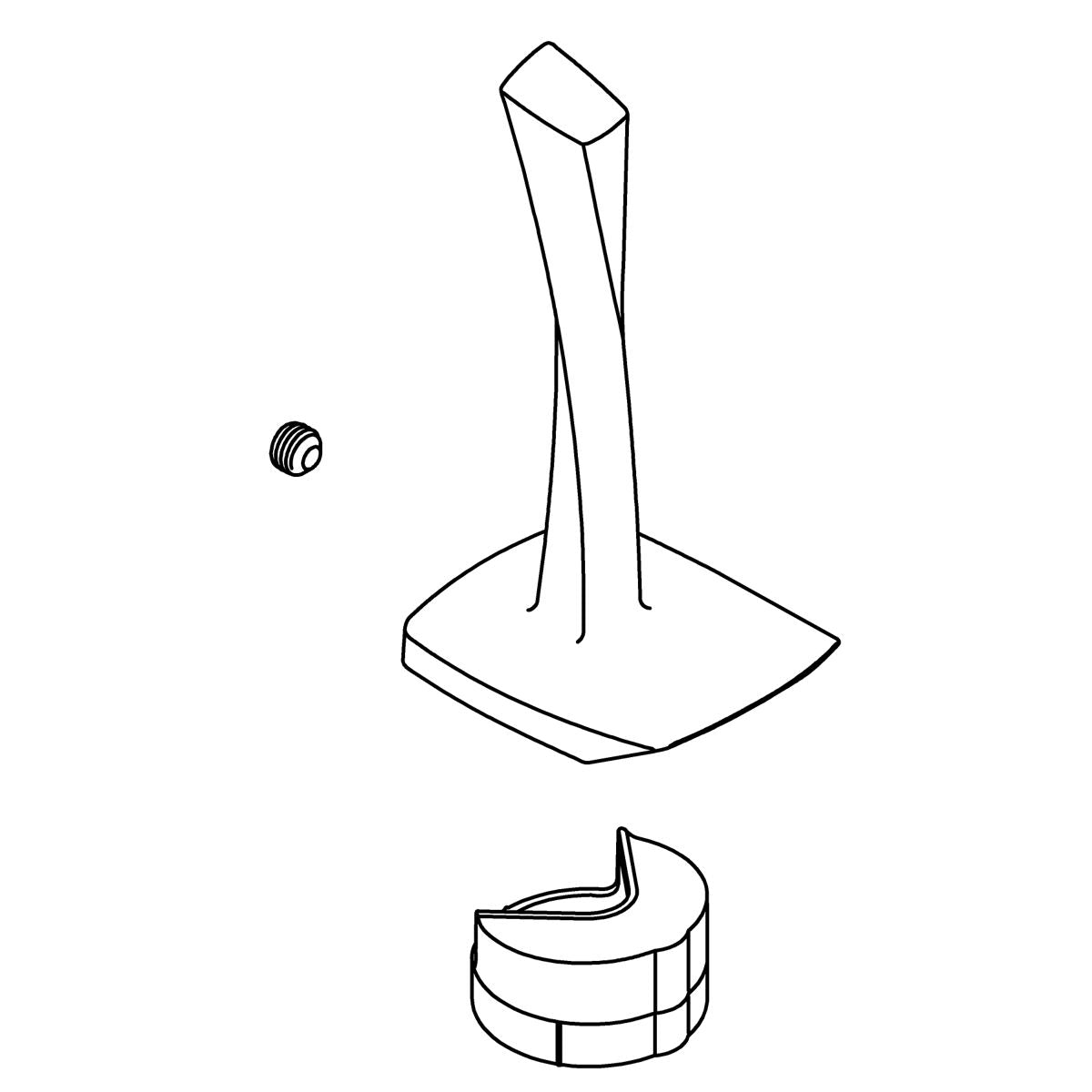 KOHLER Service Kit, Handle - Vibrant Brushed Nickel, K-1369893-BN