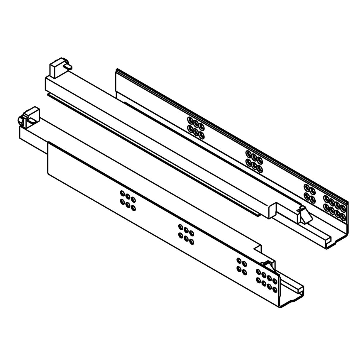 KOHLER Drawer Slides Service Kit, K-1374689