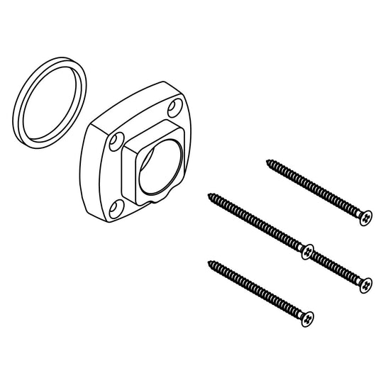 KOHLER Wall Flange Kit - Vibrant Stainless, K-1375134-VS