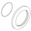 KOHLER Assembly, Escutcheon - Vibrant Titanium, K-1376777-TT
