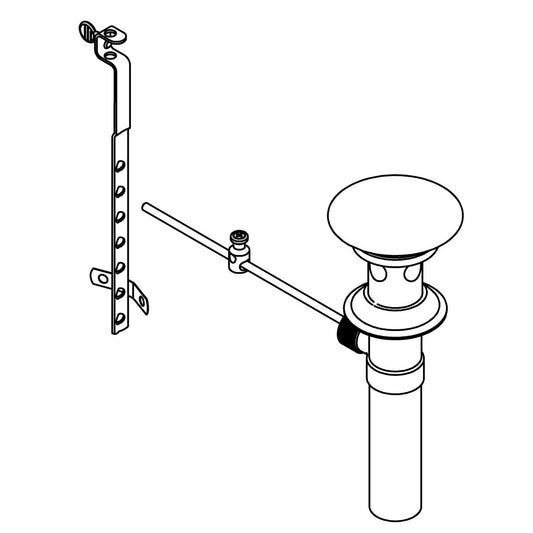 KOHLER Lav Drain - White, K-1377123-0