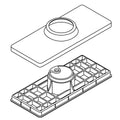 KOHLER Spout Base Assembly - Matte Black, K-1378167-BL