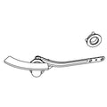 KOHLER Lh Trip Lever - Polished Chrome, K-1378311-CP