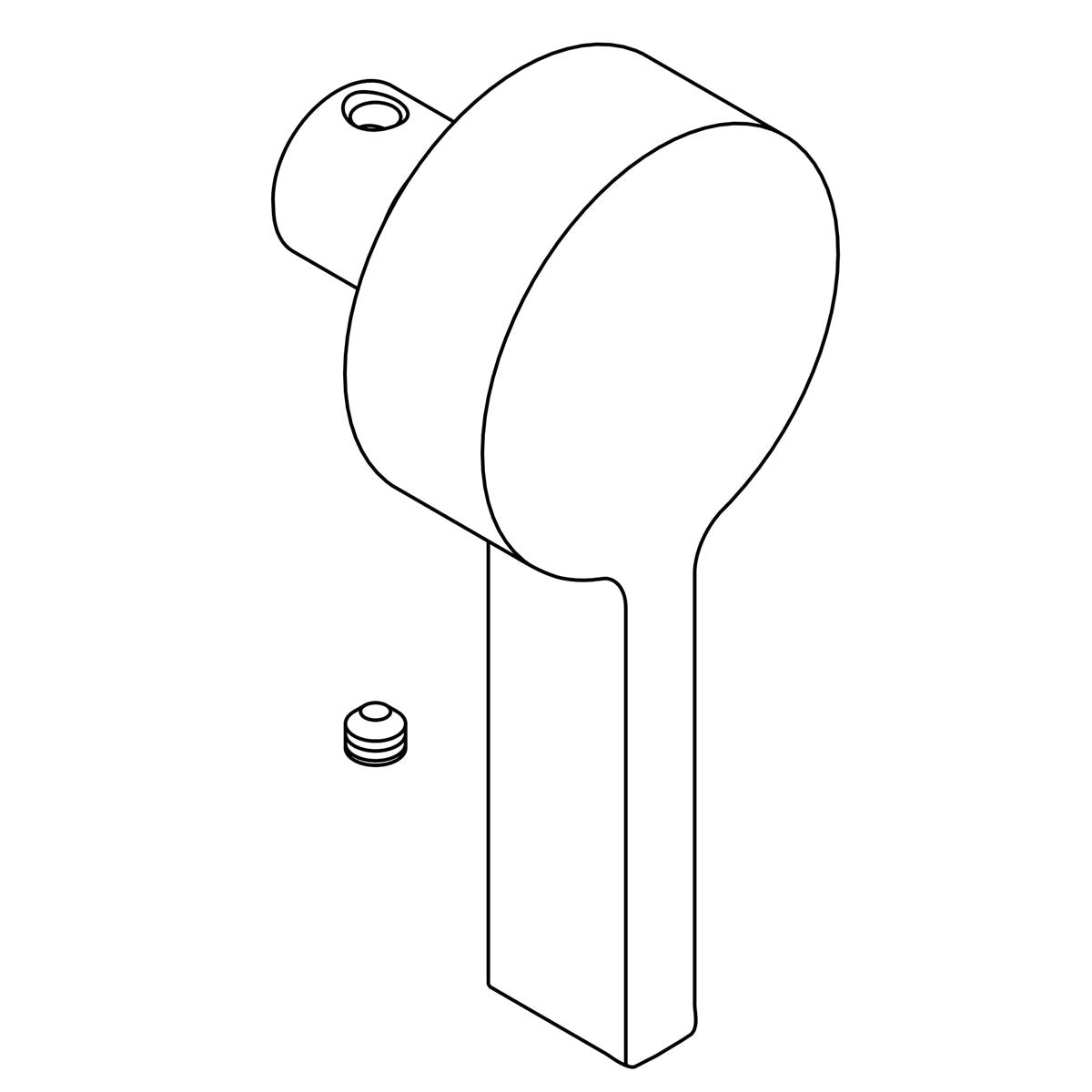 KOHLER Handle Kit - Vibrant Brushed Nickel, K-1378528-BN