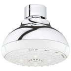 GROHE 26044001 Tempesta 100 Shower Head, 4" - 4 Sprays, 1.75 gpm - Chrome