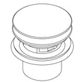 KOHLER Drain Assembly - Polished Chrome, K-1381626-CP