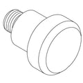 KOHLER Diverter Button - Matte Black, K-1382095-BL