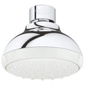 GROHE 26050001 Tempesta 100 Shower Head, 4" - 1 Spray, 1.5 gpm - Chrome