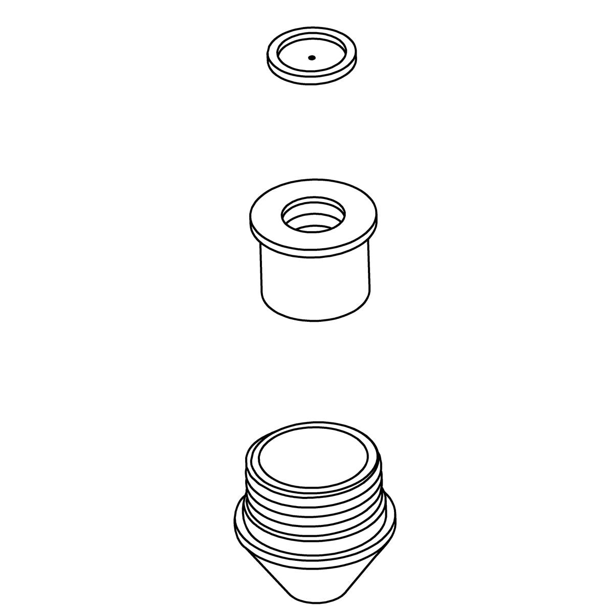 KOHLER Nozzle Kit, Composed Spout, K-1383333