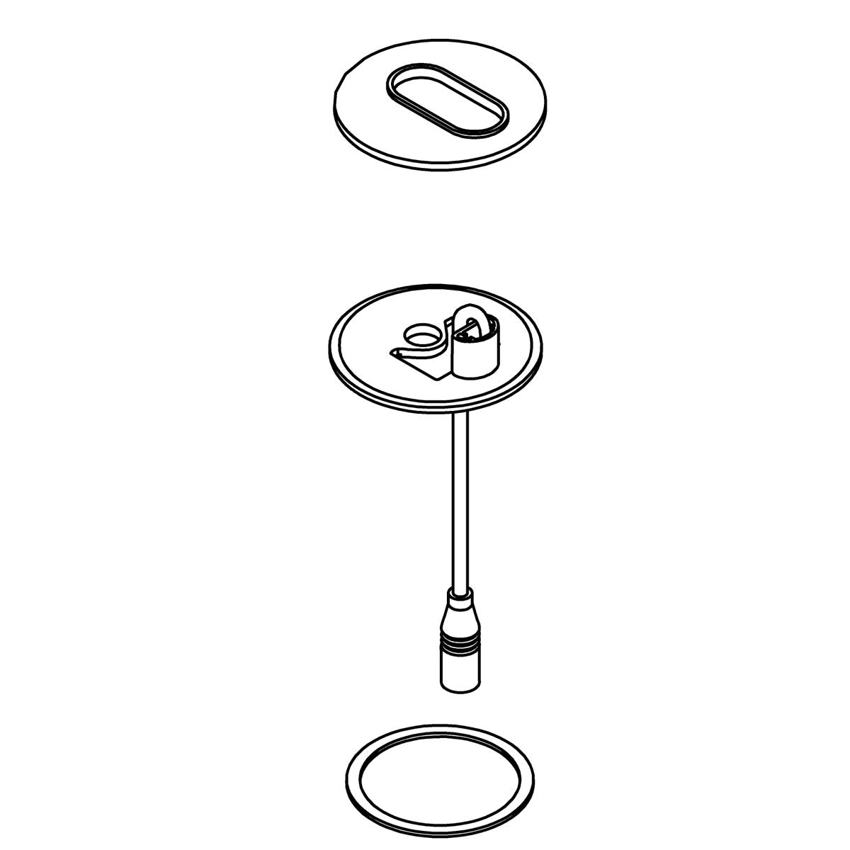 KOHLER Led Base Assembly, Angled Spout, K-1383390