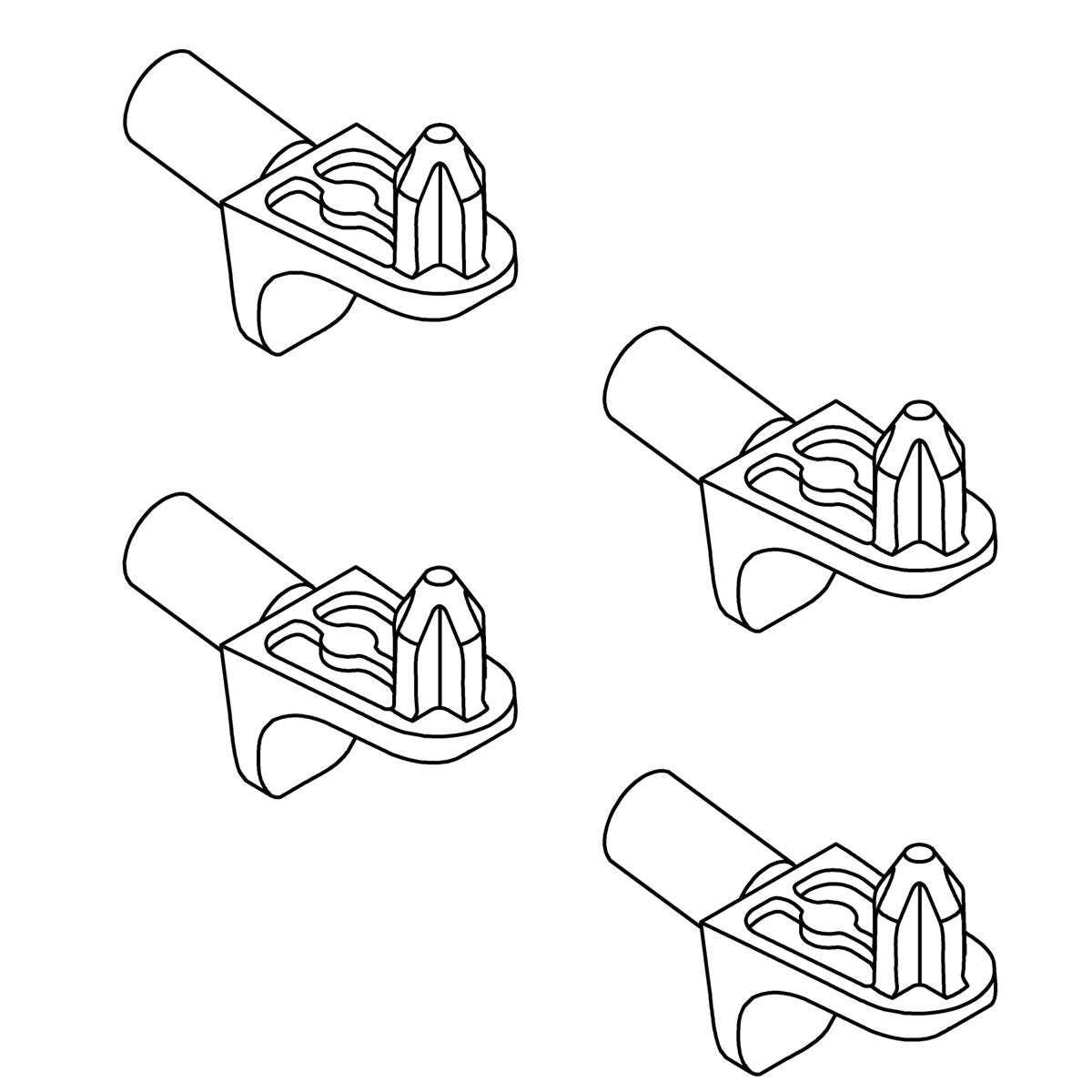 KOHLER Shelf Pin Kit, K-1385025