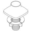 KOHLER Side Spray Holder - Vibrant Stainless, K-1386115-VS