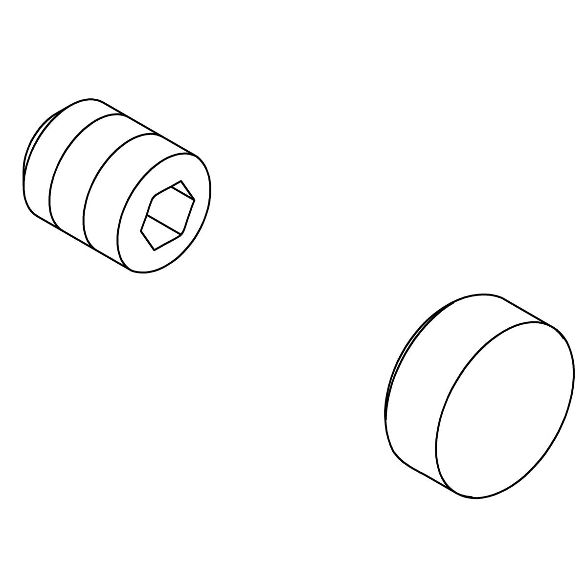 KOHLER Plug Button Kit, K-1386730
