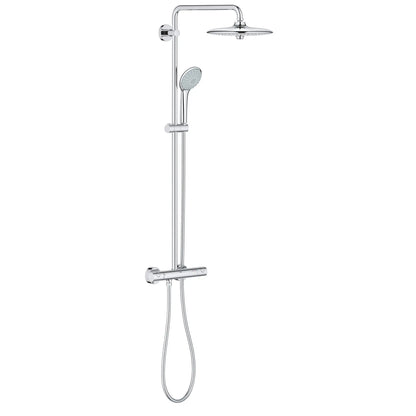 GROHE 26128001 Euphoria Thermostatic Shower System, 2.5 gpm - Chrome