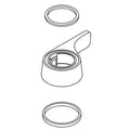 KOHLER Service Kit, Handle - Polished Chrome, K-1387221-CP