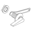 KOHLER Trip Lever Kit - Polished Chrome, K-1387479-CP