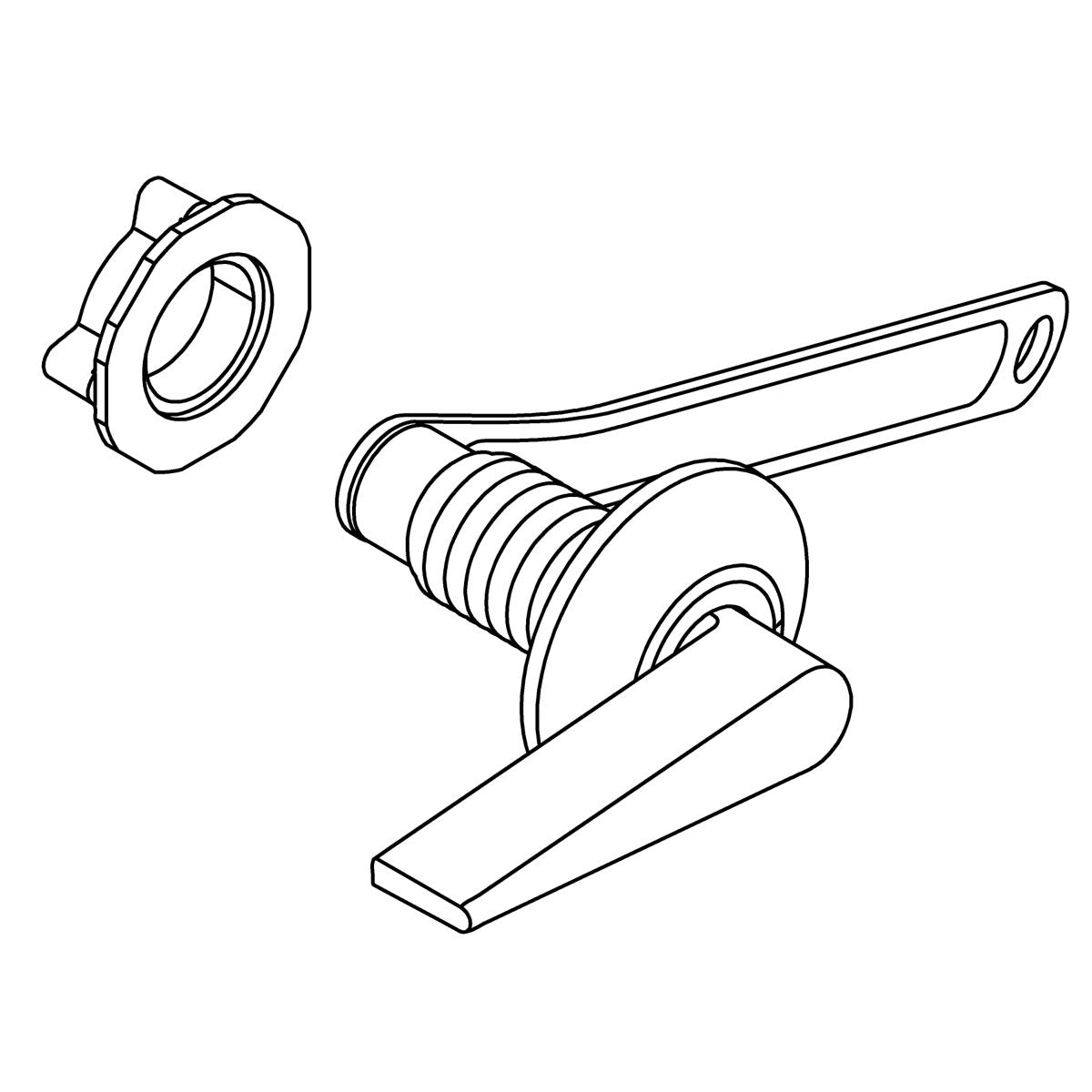 KOHLER Trip Lever Kit - Polished Chrome, K-1387479-CP