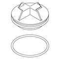 KOHLER Manual Piston Cover Assembly, K-1388302