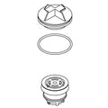 KOHLER Piston Service Kit, 1.0 Gpf Manual Tfv, K-1388749