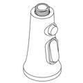 KOHLER Spray Head - Vibrant Brushed Moderne Brass, K-1389085-2MB