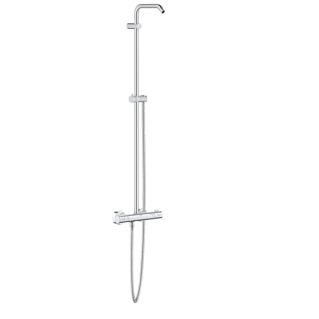 GROHE 26421000 Tempesta Thermostatic Shower System, - Chrome