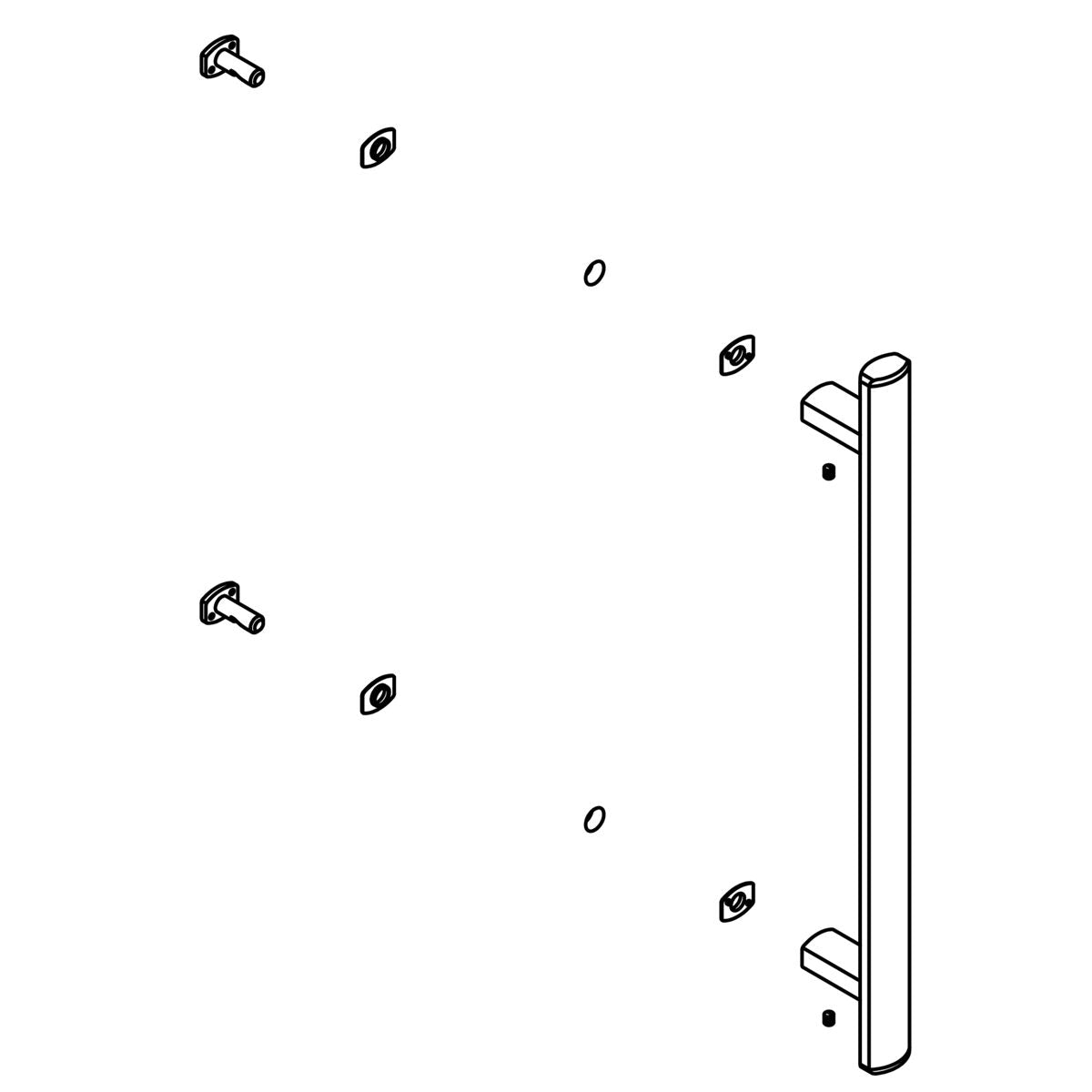 KOHLER Handle Kit - Bright Silver Extra, K-1389678-BDX