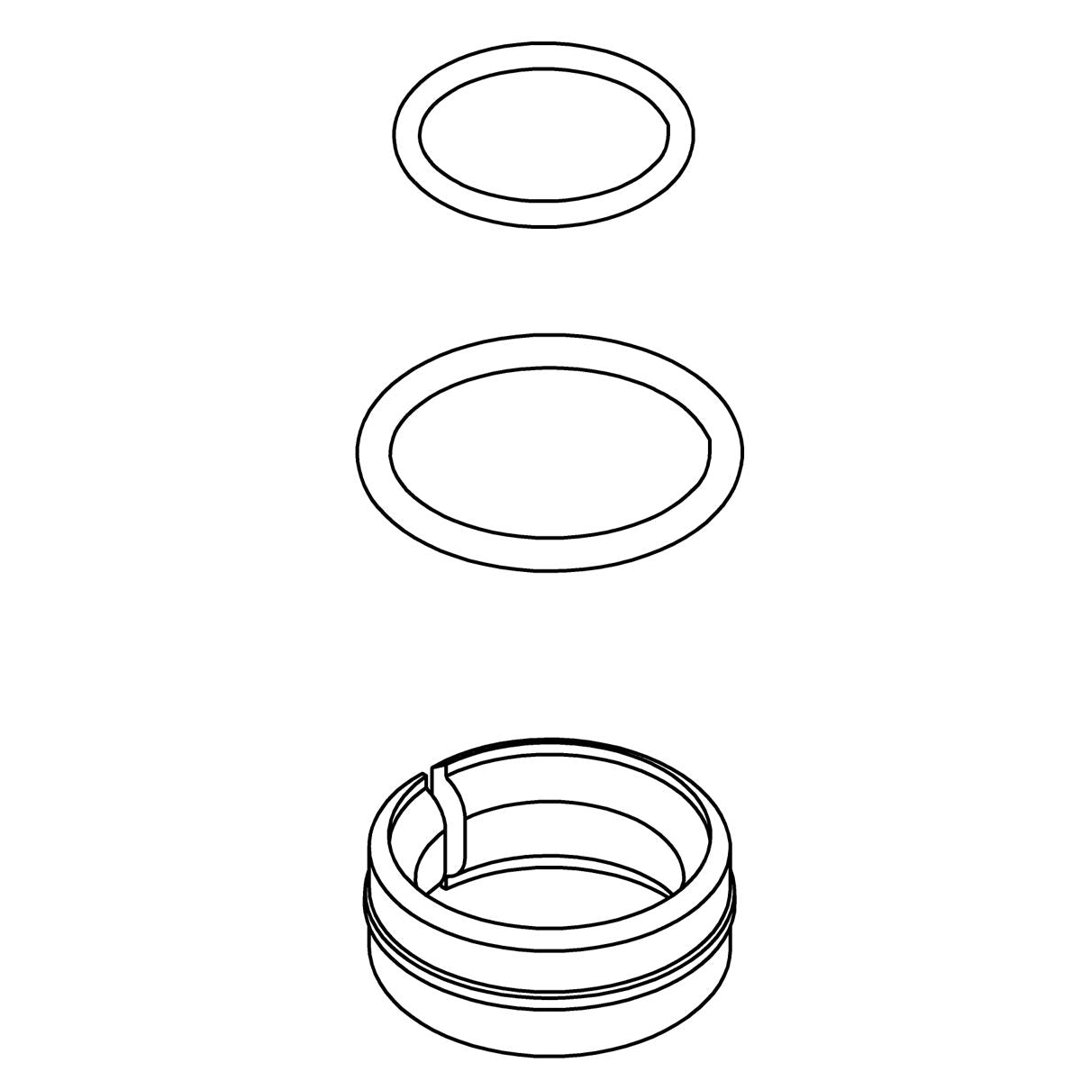KOHLER Gn Swing Spout Repair Kit, K-1391447