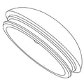 KOHLER Dome Cap, O-Ring - Matte Black, K-1391811-BL