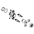 KOHLER Cartridge, Push Button Valve, K-1391991