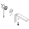 KOHLER Composed Wm Spout Assembly - Vibrant Brushed Nickel, K-1392629-BN