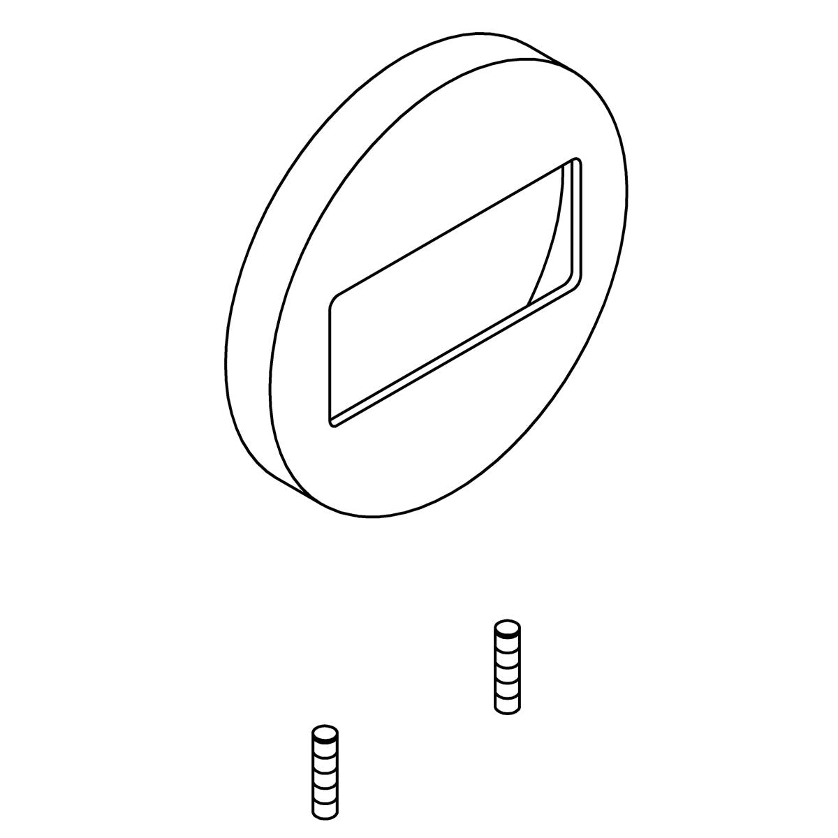 KOHLER Escutcheon Kit - Vibrant Brushed Nickel, K-1392631-BN