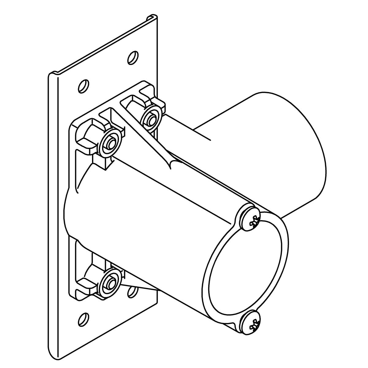 KOHLER Hardware Kit, Wallmount, K-1392634