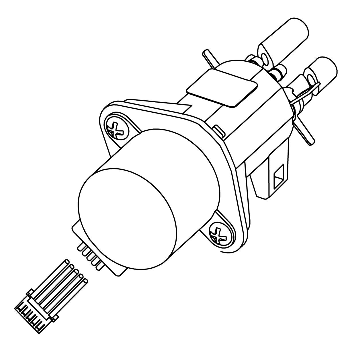 KOHLER K-1393106 Diverter,1Input,6Output